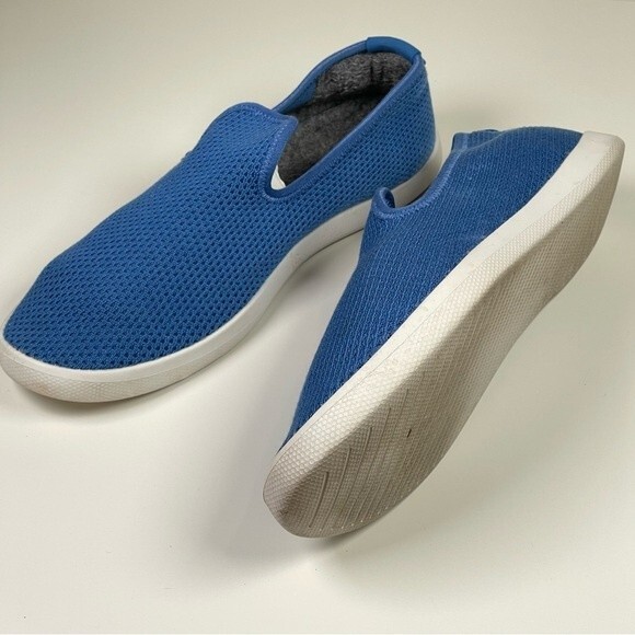 Allbirds Tree Loungers Slip On Shoes Kauri Cobalt (White Sole) Women's Size W10 - Picture 6 of 8